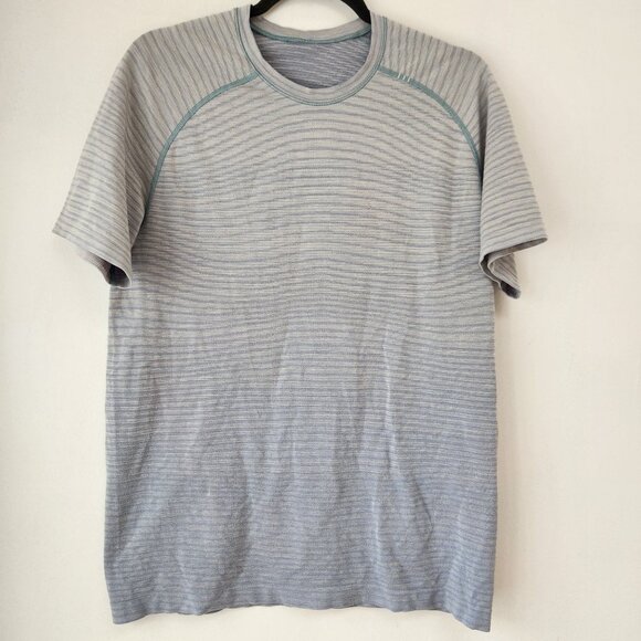 Lululemon Men's Short Short Sleeve Exercise Activewear Swiftly Shirt Tee M - Picture 1 of 8